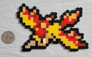 Moltres Menu Sprite Pokemon Perler